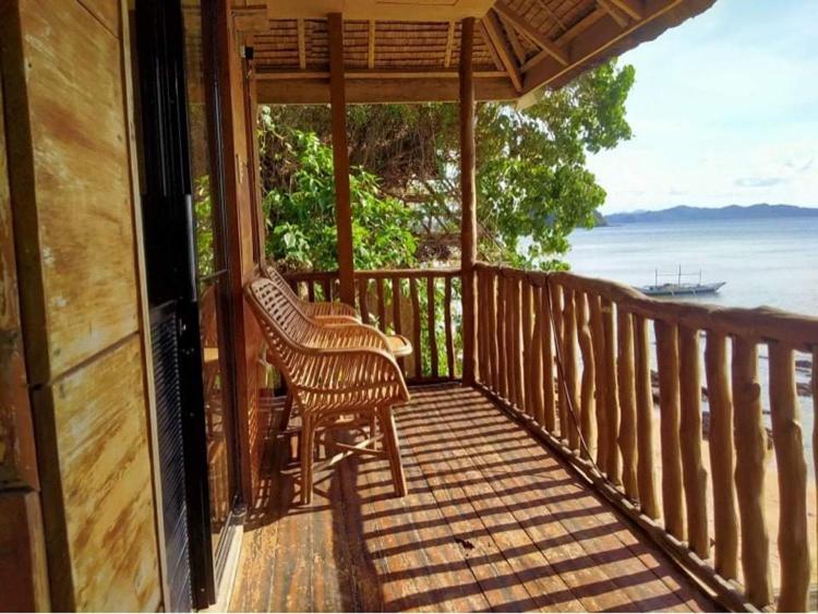 Hut Sunset Island View Hotel El Nido Buitenkant foto