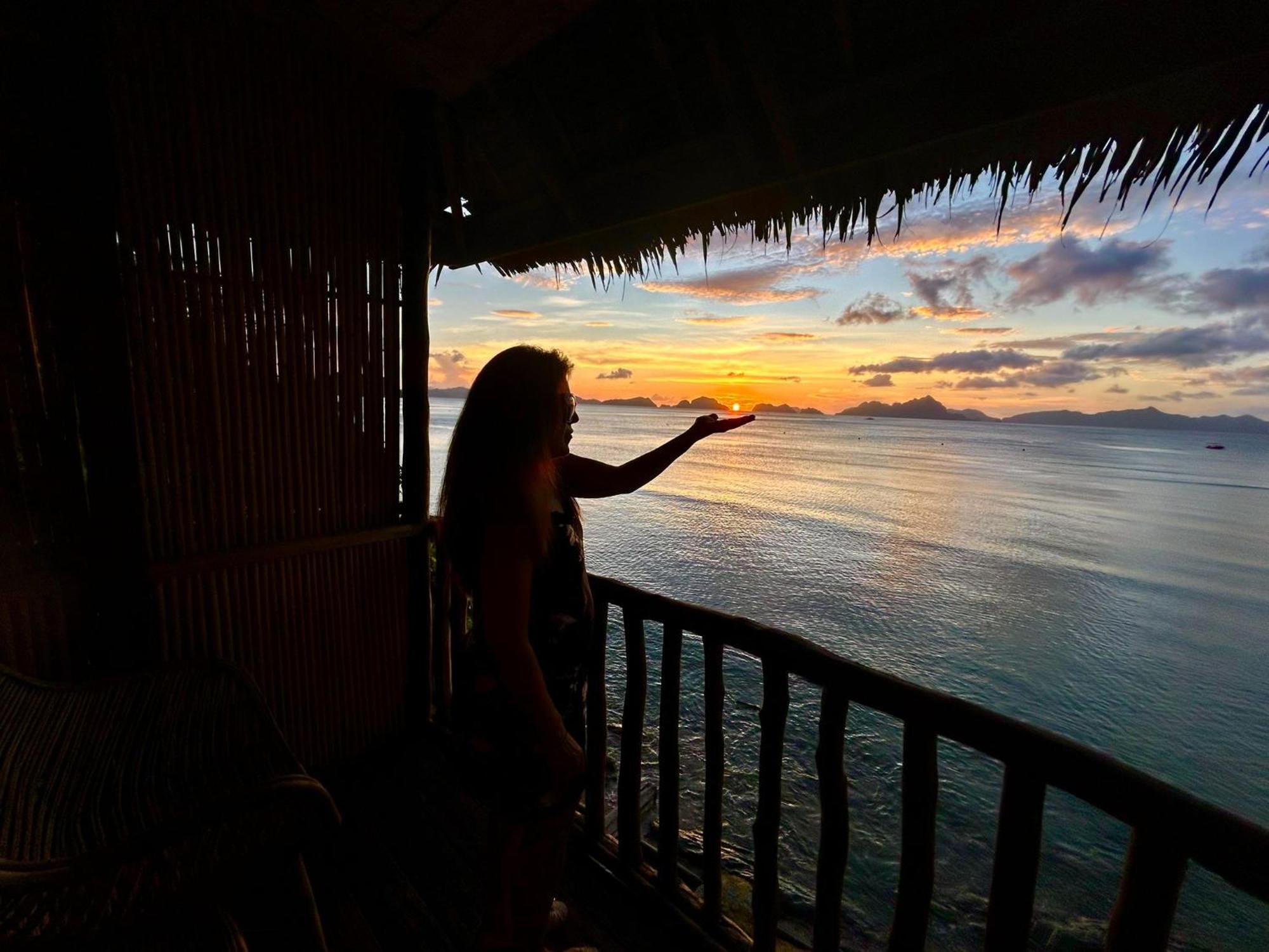 Hut Sunset Island View Hotel El Nido Buitenkant foto